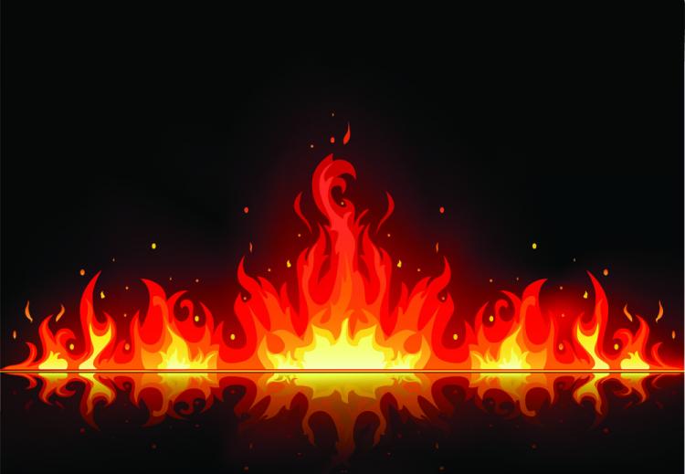 free vector Beautiful flame vector clip 03